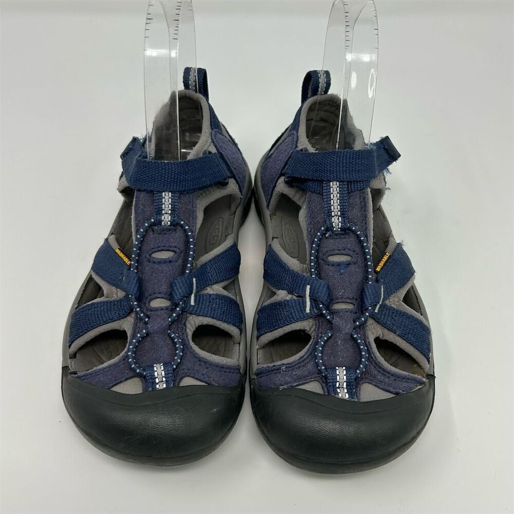 Keen Youth Venice H2 Sandals Blue/Gray Size 3 Waterproof Outdoor Kids - Picture 4 of 14